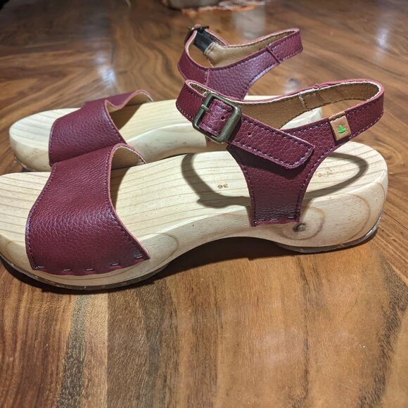 El Naturalista - Path Shokunin Wooden Heel Sandals N5831T | Size 36 | Path Rioja - Picture 10 of 16